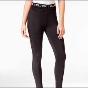 Energie Activewear High Rise Leggings Black